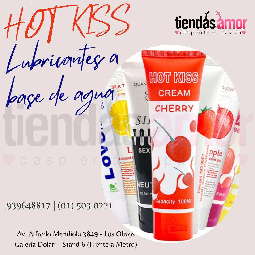 LUBRICANTES DE AGUA HOT KISS